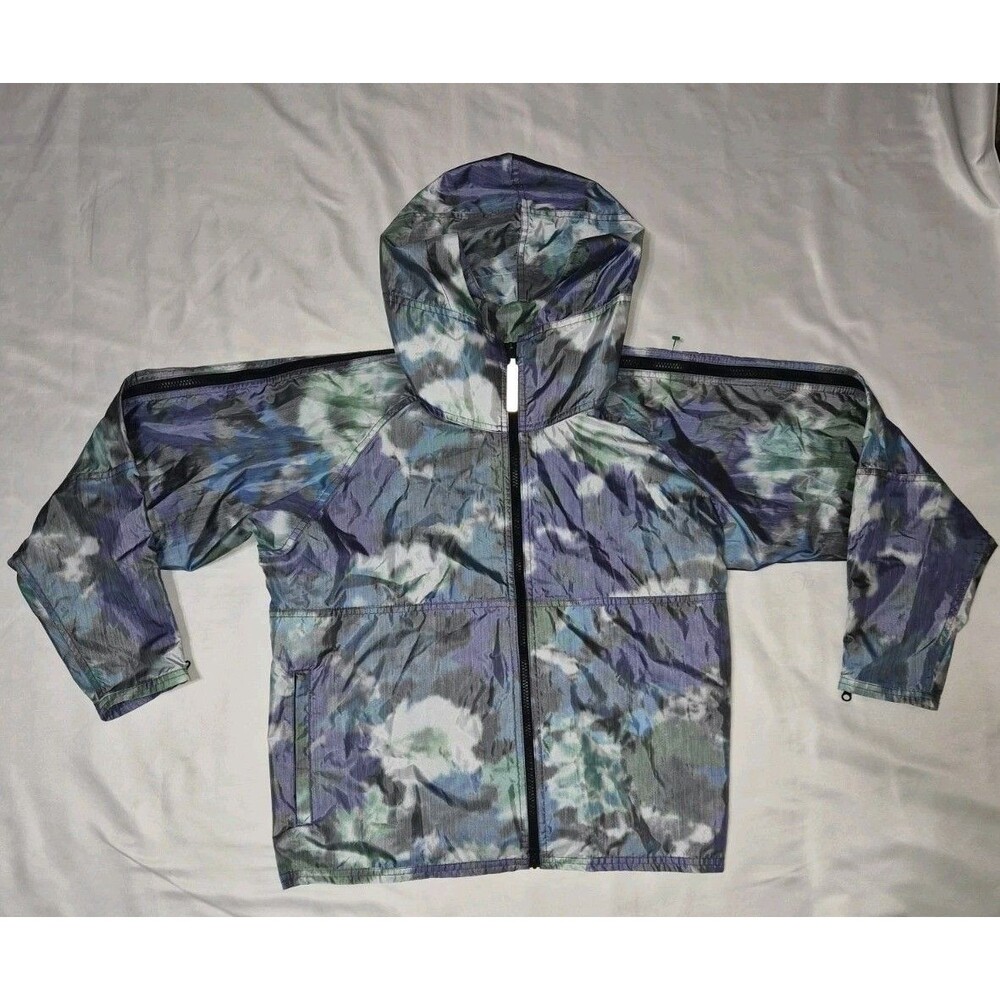 ADIDAS STELLA MCCARTNEY Sz S Reflective Climastorm Lightweight Oversized Jacket